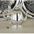 Romantica Collection Silver Teapot